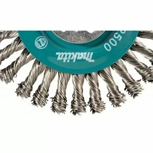 Makita D-73368 kotoučový kartáč z nerezového drátu-vlnitý drát průměr 0,5mm X-LOCK 115mm STOP