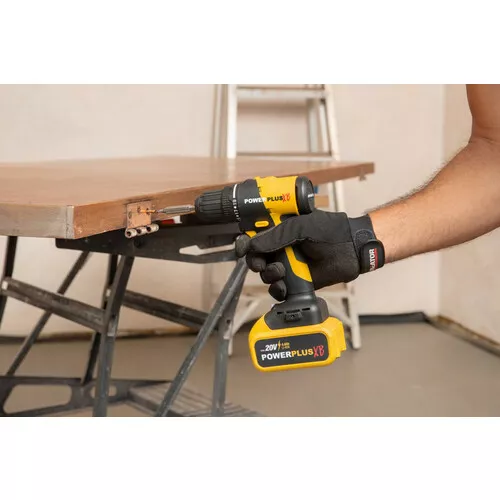 Sada Aku vrtačky a multifunkční brusky 20V bat.4,0Ah Powerplus POWXBBOX10