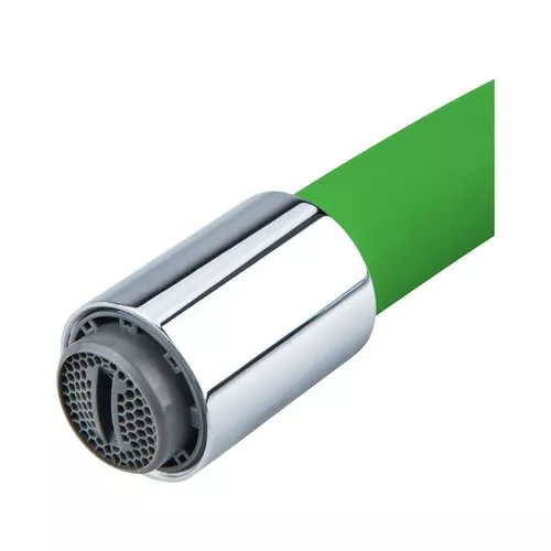 Baterie umyvadlová, stojánková s flexibilním ramínkem, 35mm, zelená BALLETTO 81124