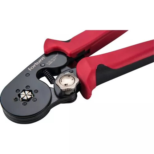 Kleště lisovací/krimpovací na dutinkové konektory šestihran, 0,08-10mm2 FORTUM 4770495