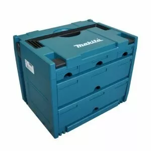 Makita P-84349 Makpac s přihrádkami - řada po třech, 2 řady po jedné přihrádce STOP