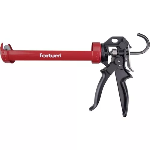Pistole vytlač. otočná profi s přepínačem dávkování a zpětného kroku, 225mm/310ml FORTUM 4770822