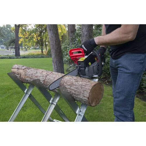 Benzinová řetězová pila 37,2 cc 350mm Powerplus POWEG2010