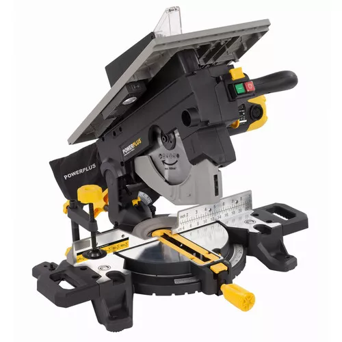 Stolová pokosová pila 2v1 2.000W - 254mm Powerplus POWX07583