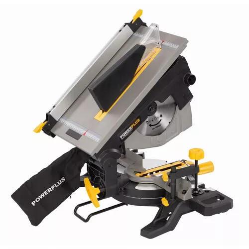 Stolová pokosová pila 2v1 2.000W - 254mm Powerplus POWX07583