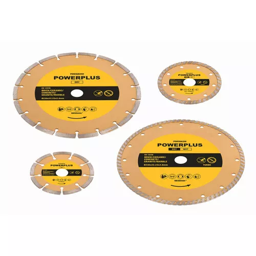 SET úhlových brusek 750W 115mm a 2.000W 230mm Powerplus POWX06250