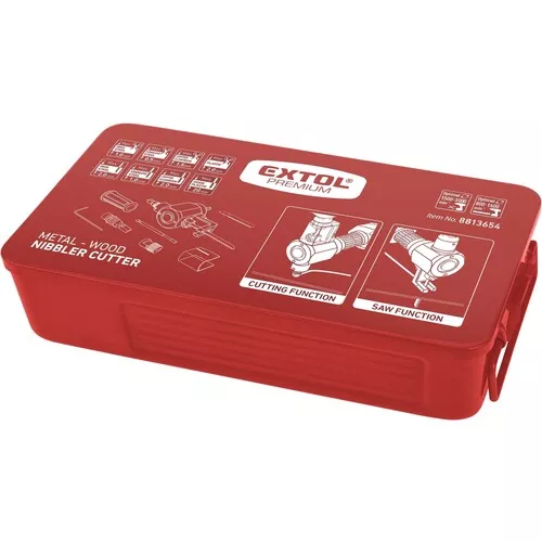 Nástavec na vrtačku 2funkční, k stříhání plechu/řezání dřeva EXTOL PREMIUM 8813654