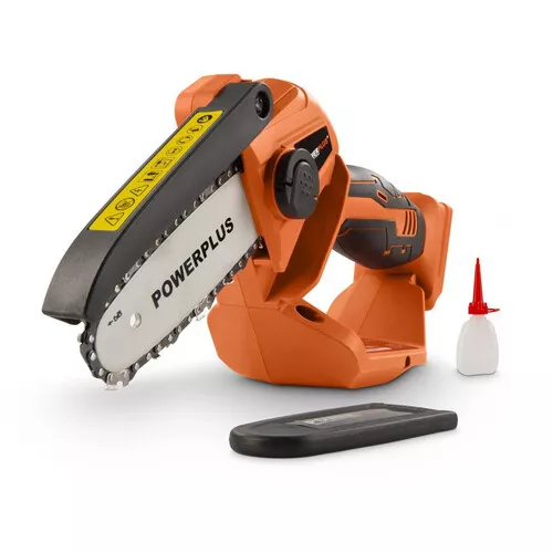 AKU jednoruční řetězová pila 20V LI-ION 100mm (bez AKU) Powerplus POWDPG7572