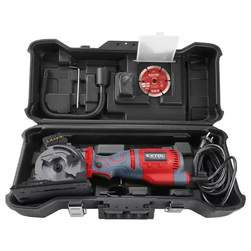 Pila kotoučová/řezačka s laserem, zanořovací, 89mm, 705w EXTOL PREMIUM 8893023