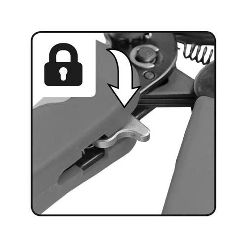 Kleště lisovací/krimpovací na dutinkové konektory šestihran, 0,08-10mm2 FORTUM 4770495