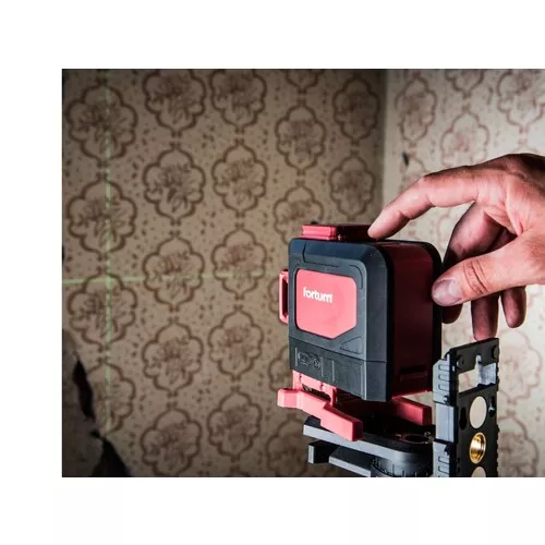 Laser zelený liniový, křížový samonivelační EXTOL PREMIUM 8823306