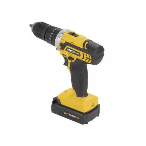 Aku příklepový šroubovák / vrtačka 20V LI-ION 2BAT  plus  53ks přísl. Powerplus POWX00840