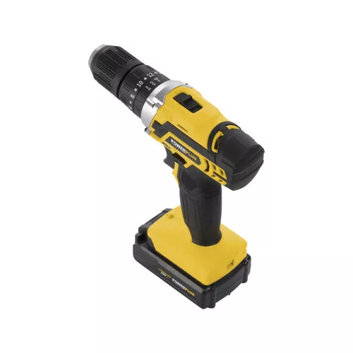 Aku příklepový šroubovák / vrtačka 20V LI-ION 2BAT  plus  53ks přísl. Powerplus POWX00840