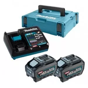 Makita 191V35-5 sada Li-ion XGT 40V 2xBL4050F+DC40RA+Makpac=new PSKGRT2J