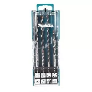Makita E-15855 sada vrtáků s válcovou stopkou univerzálních Multimateriál 8 ks v plastové krabičce