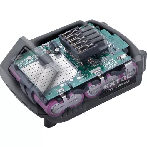 Baterie akumulátorová share20v, 2000mah EXTOL ENERGY 8891881