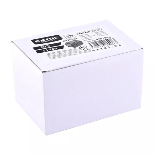 Baterie akumulátorová share20v, 5000mah EXTOL ENERGY 8891884