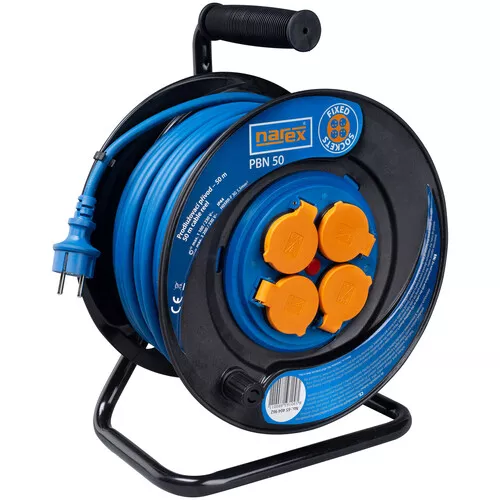 Gumový prodlužovací kabel na bubnu – 50 m PBN 50 NAREX