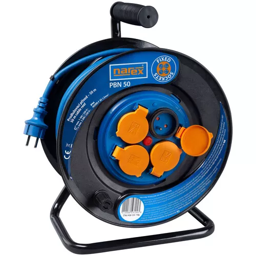 Gumový prodlužovací kabel na bubnu – 50 m PBN 50 NAREX