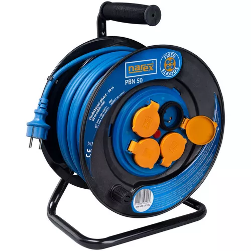 Gumový prodlužovací kabel na bubnu – 50 m PBN 50 NAREX