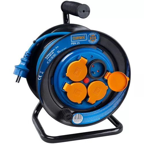 Gumový prodlužovací kabel na bubnu – 25 m PBN 25 NAREX