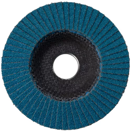 Lamelový kotouč 2v1 pro broušení běžné a ušlechtilé oceli LK ø 115×22.2 27 ZA 40 NAREX