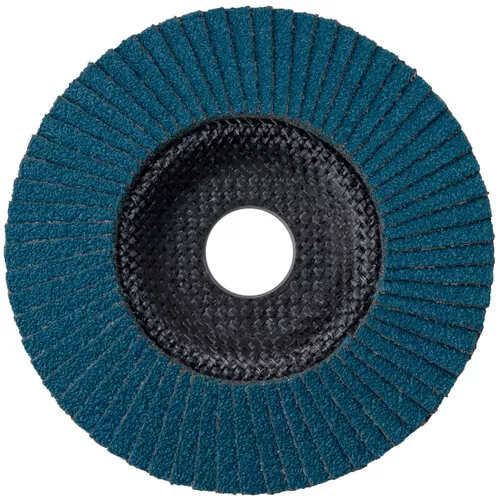 Lamelový kotouč 2v1 pro broušení běžné a ušlechtilé oceli LK ø 125×22.2 27 ZA 40 NAREX