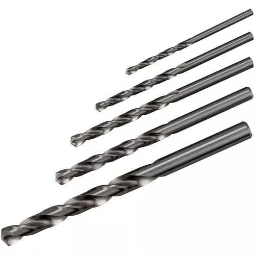 Vybrušované vrtáky pro běžné každodenní vrtání do oceli 13-SET HSS-G MSP NAREX