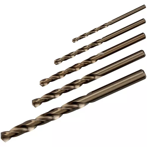 Vysoce výkonné vrtáky pro náročné operace v běžných a legovaných ocelích 5-SET HSS-CO MSP NAREX