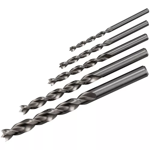 Vrtáky pro rychlé a přesné vrtání do každého druhu dřeva 5-SET HSS-G WSP NAREX