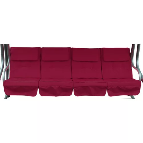 Polstr houpačka Milano (4ks) vínová VeGA