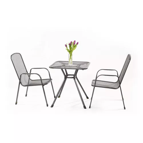 MWH Sabi 2+ sestava nábytku z tahokovu (2x židle Savoy Basic, 1x stůl Tavio 70)