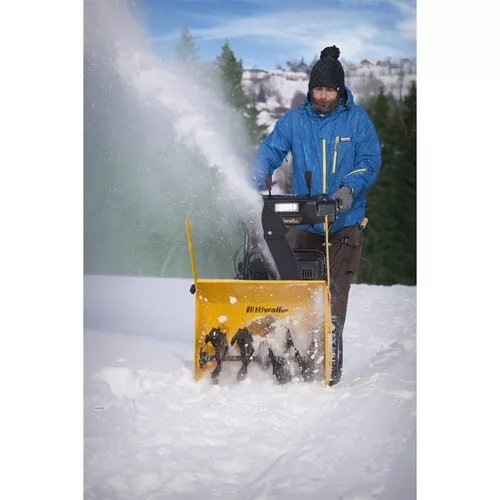 Riwall PRO RPST 6172 dvoustupňová sněhová fréza 6,5 HP s elektrostartem
