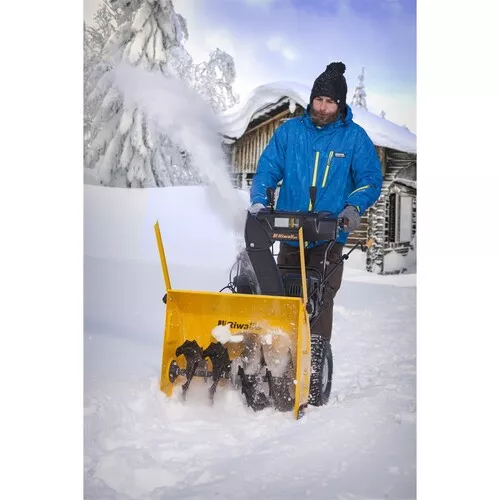 Riwall PRO RPST 6172 dvoustupňová sněhová fréza 6,5 HP s elektrostartem