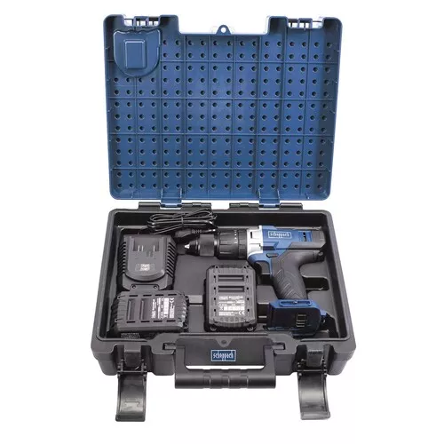 Scheppach DTB20ProS Set aku 2-rychlostního příklepového vrtacího šroubováku 20 V a 206 ks příslušenství