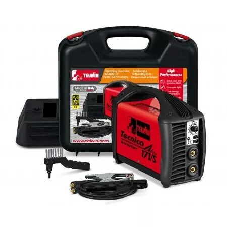 Telwin TECNICA 171/S - Svařovací invertor v kufru včetně kabelů