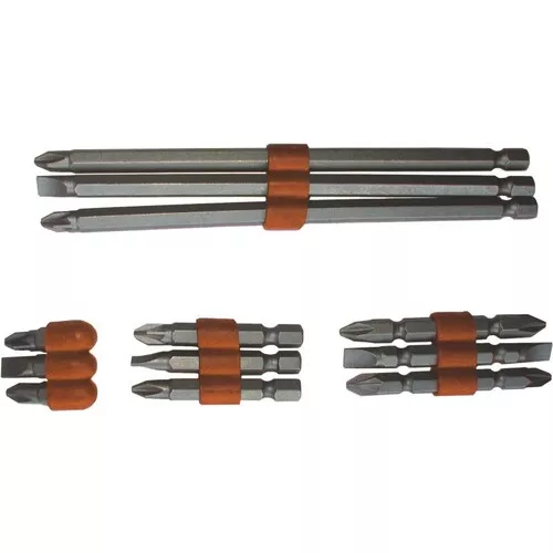 Gadget Sada šroubovacích bitů 1/4 CrV (12 ks)