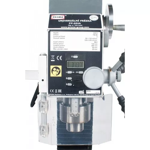 Proma FP-25VA - Univerzální frézka