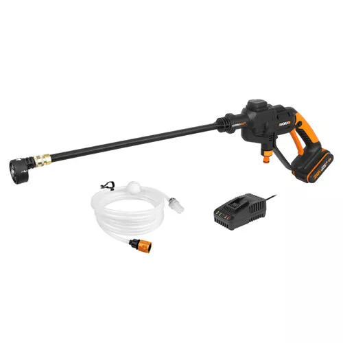 Worx garden WG620E - Aku tlaková myčka 20V, 22bar, 1x2.0Ah - Powershare