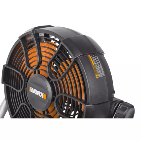 Worx orange WX095 - Aku ventilátor 20V, 242mm, 1x2.0Ah - Powershare