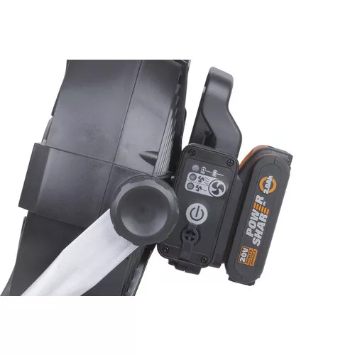 Worx orange WX095 - Aku ventilátor 20V, 242mm, 1x2.0Ah - Powershare