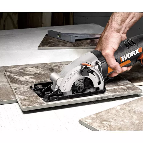 Worx orange WX527 - Aku kompaktní ponorná pila 20V, 85mm, 1x2.0Ah - Powershare