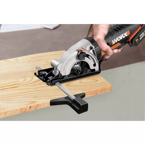 Worx orange WX527 - Aku kompaktní ponorná pila 20V, 85mm, 1x2.0Ah - Powershare