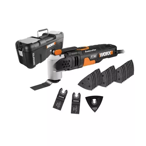 Worx orange WX680 - Multifunkční univerzální obrážečka SONICRAFTER 350W