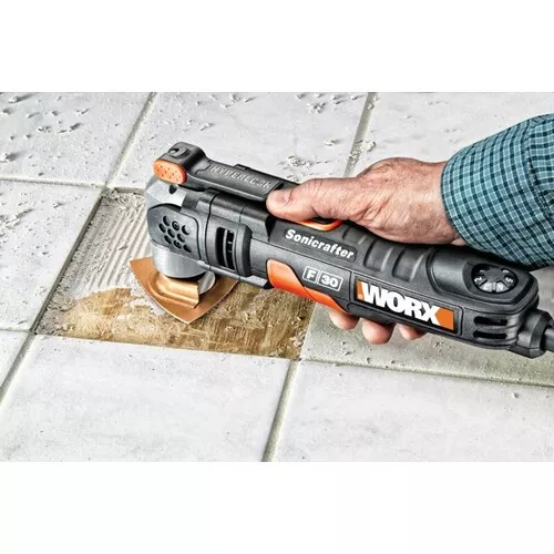 Worx orange WX680 - Multifunkční univerzální obrážečka SONICRAFTER 350W