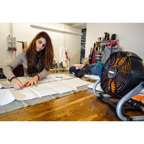 Worx orange WX095.9 - Aku ventilátor 20V, 242mm - bez akumulátoru - PowerShare