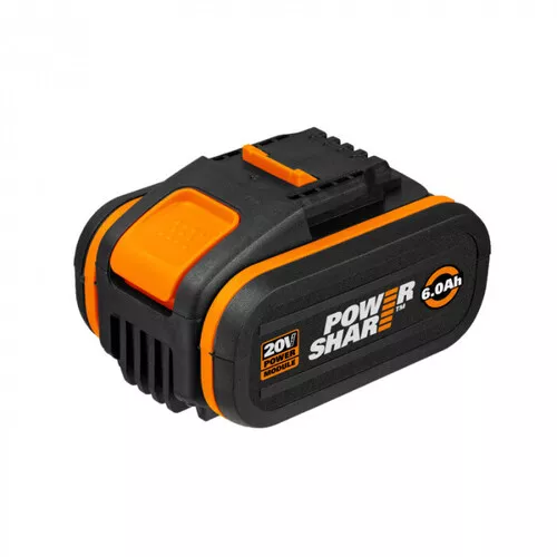 Worx orange WA3641 - Aku zdroj s indikátorem Li-Ion 20V, 6Ah