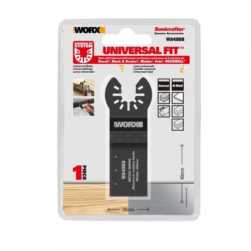 Worx power tools WA4988 - Pilový list (univerzál), 1,1", 1 ks, sonicrafter