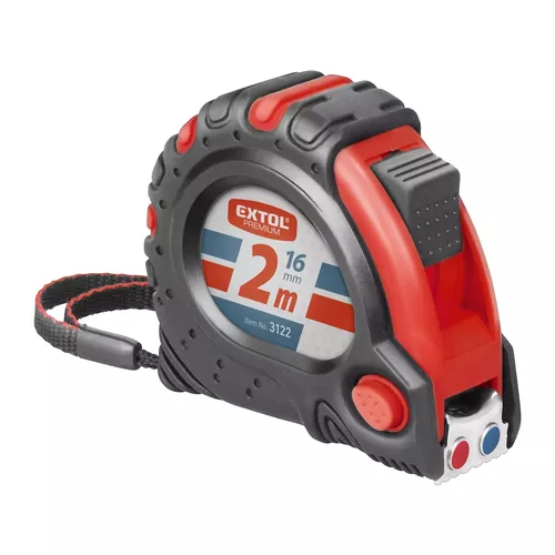 Metr svinovací, 2m, š. pásku 16mm EXTOL PREMIUM 3122