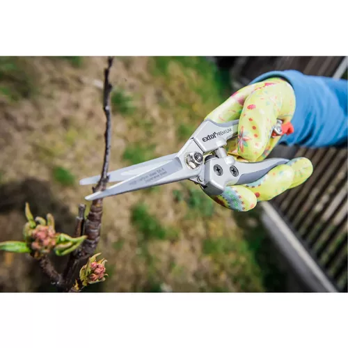 Rukavice zahradní nylonové polomáčené v nitrilu, velikost 8" EXTOL PREMIUM 8856670